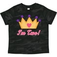 thumbnail image 3 of Inktastic Princess Crown 2nd Birthday I'm Two Girls Toddler T-Shirt, 3 of 5