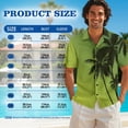 thumbnail image 5 of Psesaysky Palm Tree Print Couples Matching outfit Womens Sleeveless Dress Flowy A Line Tank Midi Dress with Pockets or Mens Short Sleeve Shirts Plus Size for Travel Beach Vacation, 5 of 7