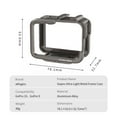 thumbnail image 2 of Accessories Ultra-Light Shell CNC Frame Cage Metal Case Protective Housing Frame GREY, 2 of 8