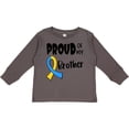 thumbnail image 3 of Inktastic Proud of my Brother Down Syndrome Awareness Boys or Girls Long Sleeve Toddler T-Shirt, 3 of 5