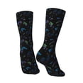 thumbnail image 3 of Goofa Gamepads Printed Men's Crew Socks, Soft Durable Breathable Moisture-Wicking with Odor Control Cotton socks, 3 of 9