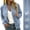 Light Blue women long sleeve zip up jacket a1, variant on BRELIL Women's Fall Long Sleeve Zip Up Jacket Casual Solid Blazer Lightweight Outerwear for Autumn Daily Wear, Pink M