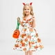 thumbnail image 5 of Vestido Para Niñas Ropa Para Niñas Bebés Falda De Gasa Para Niños Festival Cosplay Vestido De Mascarada Blanco Odeerbi LM103-10555, 5 of 9