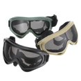 thumbnail image 3 of Máscara de media cara con gafas oso de fresa juego de máscaras tácticas para Halloween y Cosplay, 3 of 4