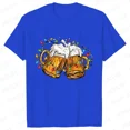 thumbnail image 3 of Camiseta de Feliz Navidad para hombre, camisetas para amantes de los beber, camiseta divertida de cerveza de Papá Noel, camisetas gráficas de luces navideñas de gran tamaño para hombre, 3 of 5