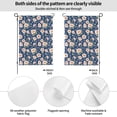 thumbnail image 2 of Wukai Flower Garden Flags Double Sided Welcome Garden Yard House Flags Outside Outdoor House (Only Flag), 2 of 8