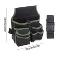 thumbnail image 3 of Usmixi Heavy Duty Tool Pouch Waist Bag Nylon Multi Pocket Organizer for Electrician Gardening Hand Tools DIY Repair Maintenance with Comfortable Belt Hands Free Carry 1 Piece, 3 of 5
