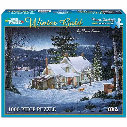 White Mountain Puzzles Fred Swan Jigsaw Puzzle, 1000pc, 24" x 30