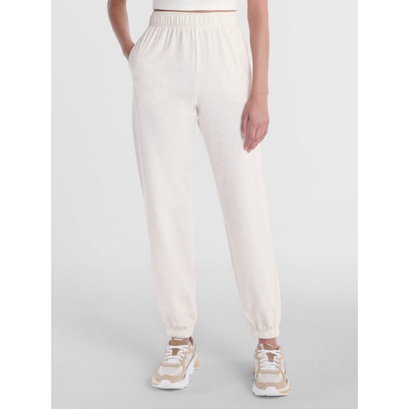 Athletic Works Women's and Women's Plus Super Soft Fleece Joggers, Sizes XS-4X