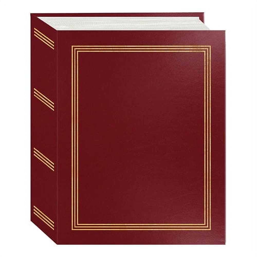 Pioneer A4-100 Photo Album Burgundy 100 pockets 4"x6" Red