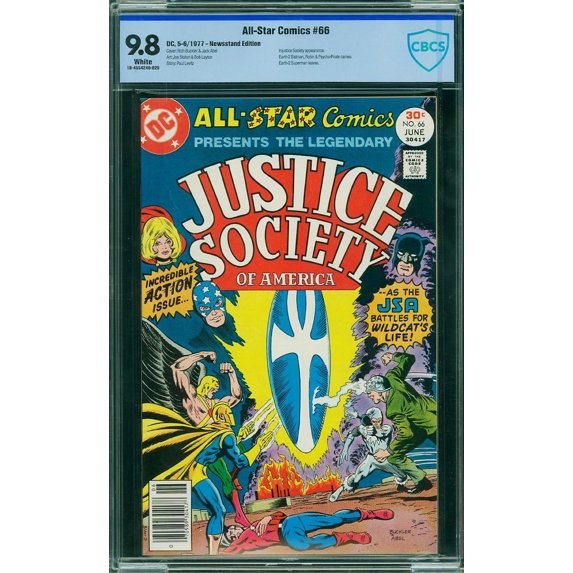 All-Star Comics #66 - CBCS 9.8 Comic Book