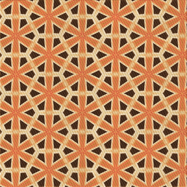 Ahgly Company Tapis d'Intérieur Lavables en Machine, Carrés, Transitionnels, Orange Jaune, 6' Carré