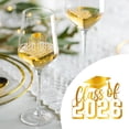 thumbnail image 4 of 2026 Graduation Sticker, Festival Decorative Ornament Transparent Gold Foil Decal, Waterproof Sealing Label for Envelope Packaging, Graduation Gift Decoration and Commemorative Souvenir Making, 4 of 6