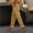 Khaki, variant on Aoiroe Women Casual Lightweight Drawstring Elastic Waist Pants with Pockets Blackish Green L
