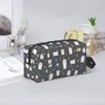 thumbnail image 7 of Honeii Lovely Penguin Print Multi-Purpose Storage Bag,Hanging Dopp Kit,Small Toiletry Bag for Traveling for Toiletries, Makeup, and Small Essentials, 7 of 7