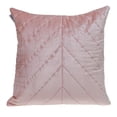 thumbnail image 1 of Parkland Collection PILL21276P Tobyn Coussin Décoratif Carré Transitionnel Rose, 1 of 7