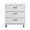 White, variant on Manhattan Comfort Fortress Metal Mobile Garage Chest with Drawers in White