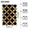 thumbnail image 2 of FORMRS 1-Subject Spiral Notebook 8" x 5" College Ruled 60 Refillable Sheet A5 Hard Cover, 2 Pack, Black Geometric, 2 of 7
