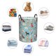 thumbnail image 4 of Fotbe Animal Dog Cesto de Ropa con Asas, Cesto Impermeable de Gran Capacidad, Bolsa de Lavado para Dormitorio, Cesto de Ropa con Ruedas y Asas-Small, 4 of 6