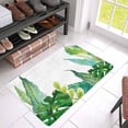 thumbnail image 3 of MKHERT Summer Hawaiian Tropical Palm Tree Banana Leaves Monstera Doormat Rug Home Decor Floor Mat Bath Mat 30x18 inch, 3 of 3