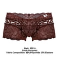 thumbnail image 4 of CandyMan Fashion Style 99916 Color Burgundy Size M, 4 of 5