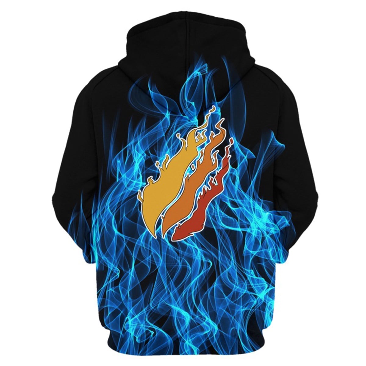diqiuzhiyan Preston-Playz Hoodies for Youth Boys Girls 3D Graphic Hooded Sweatshirt Fire Flame Fashion Pullover with Pocket 