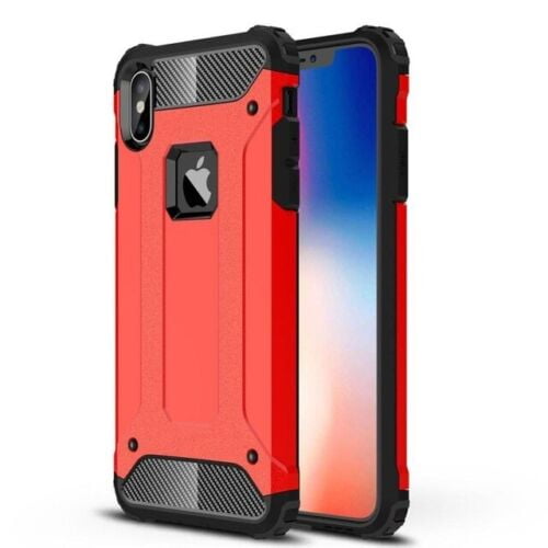 iPhone 7 Plus Case, Heavy-Duty Tough Rugged Lightweight Slim Shockproof Protective Case for iPhone 7 Plus - Red