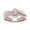 Rose Gold Size 6 K8, variant on Ladies Shiny Full Diamond Moissanite Wedding Bridal Eternal Elegant Ring, Rvkxad Brilliant Cut Moissanite Engagement Ring, High Quality Sparkling Solitaire Ring for Women Daily Wear Anniversary