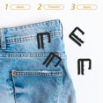 thumbnail image 2 of 4 ajustadores de cintura para pantalones, faldas y vestidos, para mujer y hombre., 2 of 8