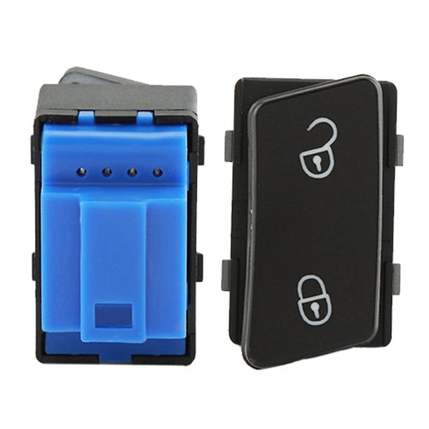 Qiilu Door Lock Switch, Door Lock Switch Button Door Lock Control