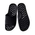 thumbnail image 2 of LIANGP Ladies Slippers Shower Shoes For Women Quick Drying Non Slip Bath Slippers Shower Sandals With Drain Holes Women's Shoes Black Size 13, 2 of 4