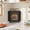 Black, variant on 2-Layer Bread Box For Kitchen Countertop