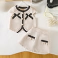 thumbnail image 2 of Gibobby Toddler Girls 2Pcs Baby Girls Kids Flower T-Shirt 6M 12M 18M 24M 3T 4T Tops+Shorts Pants Outfits Summer Clothes,3-4 Years,Beige, 2 of 7