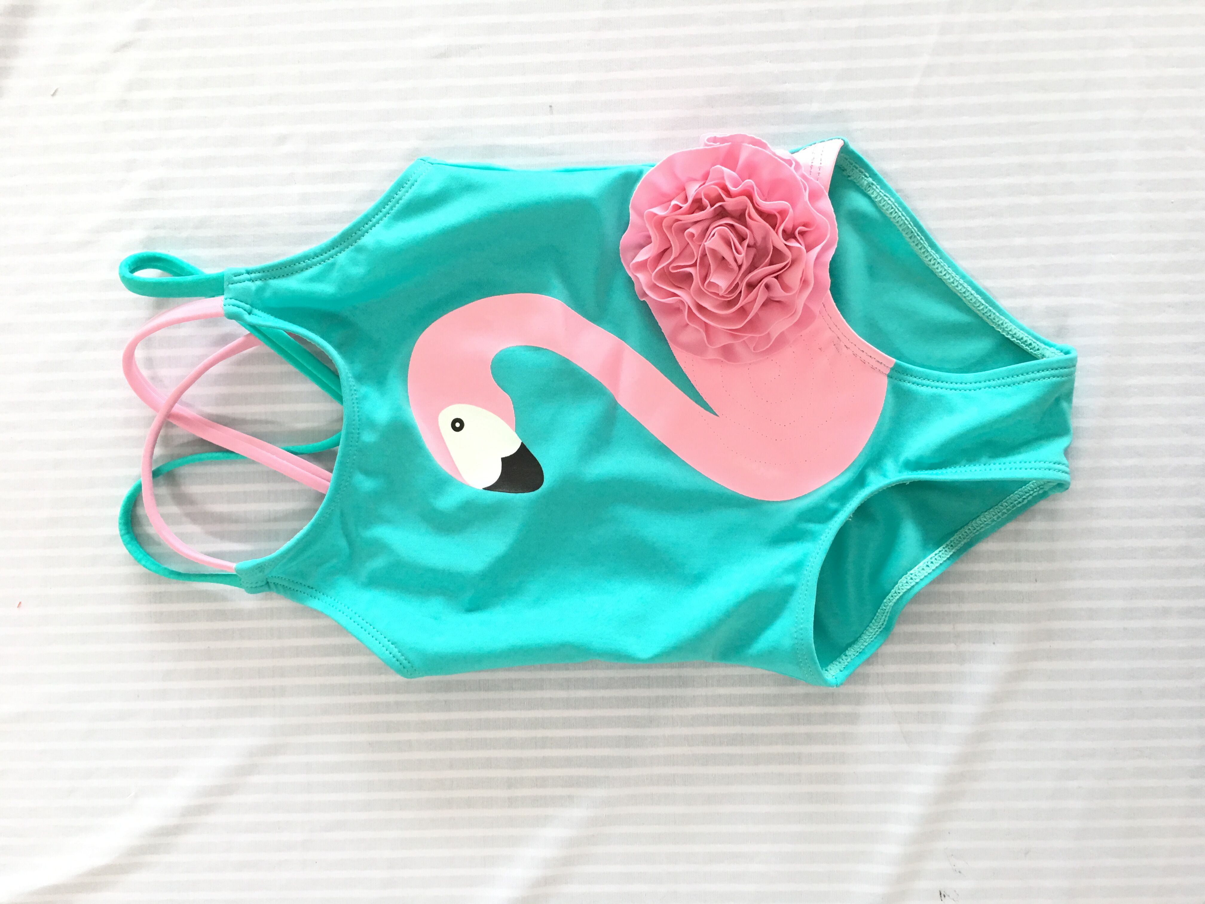 Sunisery Toddler Baby Girls Swimsuit One Piece Flamingo Bikini Swimming Bathing Suit Swimwear