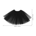 thumbnail image 2 of HEALEEP 1Par Chal De Novia Formal Negro Con De Encaje Y Tul Para Fiestas Y Eventos, 2 of 6
