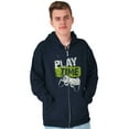thumbnail image 3 of Play Time Video Game Gaming Nerd Zip Hoodie Sweatshirt Men Brisco Brands L, 3 of 6