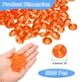 thumbnail image 2 of 5000Pcs Wedding Table Scatter Confetti for arties, Table Centerpiece Decor, Bridal Shower Parties (Orange, 4.5mm), 2 of 6