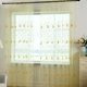 thumbnail image 2 of Hilo de cortina Ventana de 1 pieza Voile Sheer Curer Valance Tiers Yellow_2x2.7m Amarillo_2x2.7m Magideal Hilo de cortina, 2 of 7