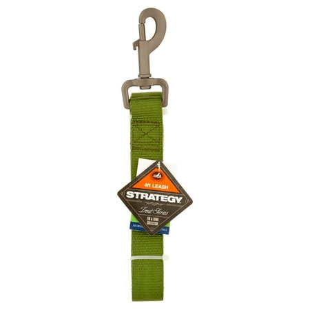 Light Leash Pet Champion Fin and Foul Strategy Series Warm Green Leash, Large, 5' ()