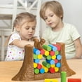 thumbnail image 1 of QIPOPIQ Pushing Wooden Stakes Children's Table Game - Parent-child Interactive Educational Toys, 1 of 9