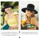 thumbnail image 3 of 1 sombrero de paja para exteriores, de ala grande, tejido, transpirable, 3 of 6
