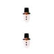 thumbnail image 1 of Kearding Feliz Navidad Botella de vino Cubierta Festival Barba blanca Fiesta Atmósferas Cap Decoración Reutilizable de Navidad Gorra negra gorra negra 2Conjunto, 1 of 6