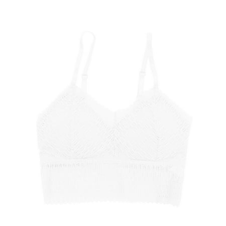 

Felwors Lace Bralettes For Women Bralette Lace Bandeau Bra With Removable Pads Bra