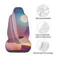 thumbnail image 4 of Wukai Dreamy Moonlit Window Full Set Car Seat Covers with Soft Padding Universal Auto Front Seats Protector and Cushion Mat, 4 of 5