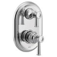 thumbnail image 3 of Moen UT3322 Chrome Manual 2-Modes 2-Handles Shower Valve Trim, 3 of 4