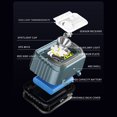 thumbnail image 4 of Faro Naiovety IPX6 impermeable 6 modos ajustable linterna mochilero cabeza antorcha, 4 of 6