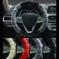 thumbnail image 2 of Apmemiss Clearance Winter Short Plush Steering Wheel Cover Winter Heating and Warmth Cover on Sale Clearance Items, 2 of 2