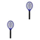 thumbnail image 4 of Toystoory Matamosquitos eléctrica de 3 capas, malla repelente de insectos, raqueta antiinsectos, mango largo inalámbrico, Type2 NO2, 4 of 6