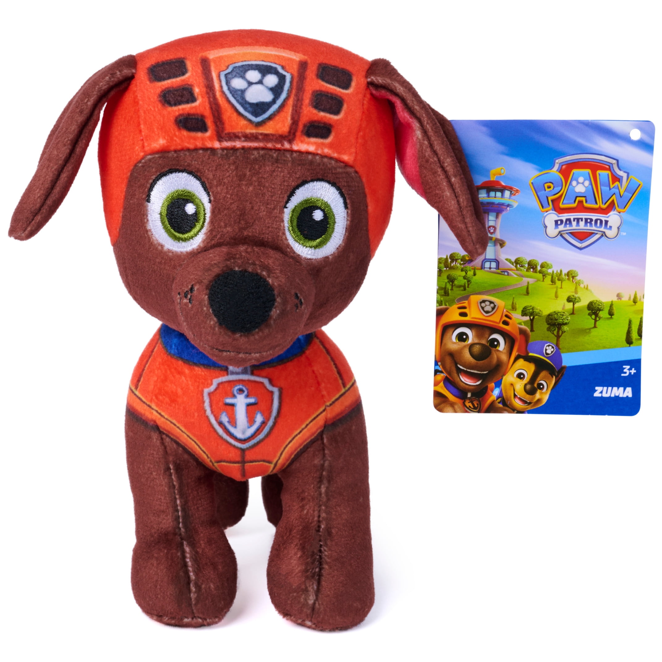 PAW Patrol Zuma Plush Toy, Stuffed Animal for Ages 3 and up