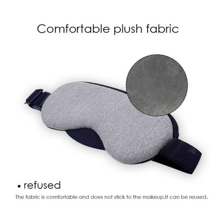 Heated Eye Mask, Electric USB Sleep Mask, Adjustable Temperature Time Control, Comfortable Warm Or Cold Massage, Eye Mask For Puffy Eyes, Dry, Tired Eyes And Dark
